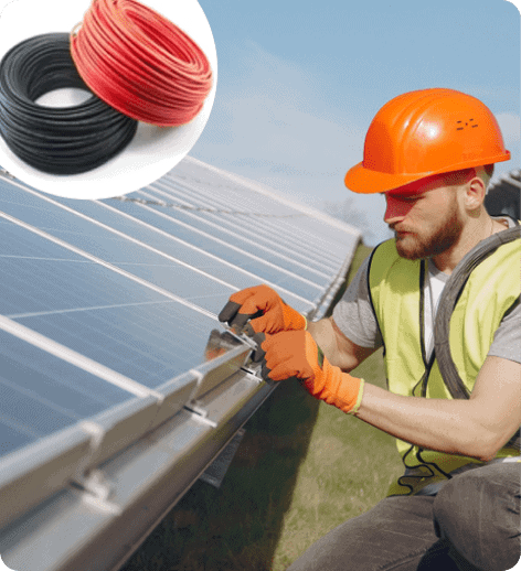 Fios, cabos e instalação fotovoltaica