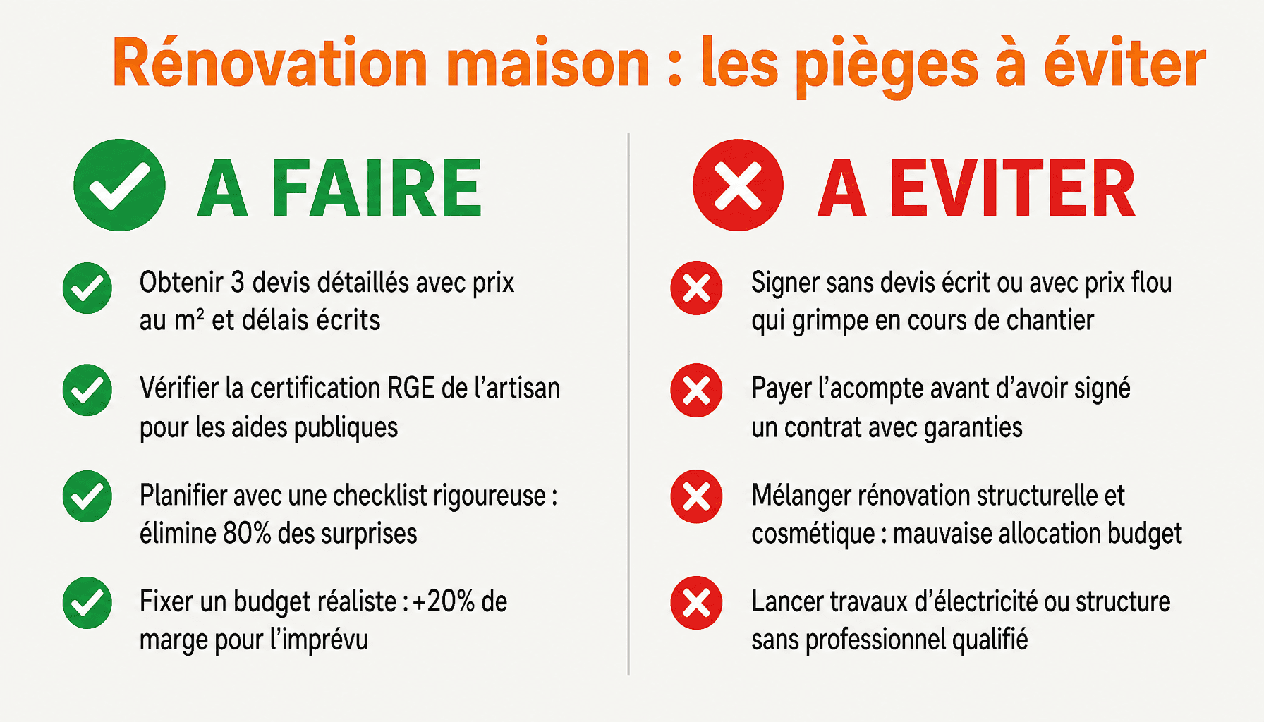 Guide gospi.fr maison et travaux : checklist à faire et à éviter pour une rénovation sans surprise