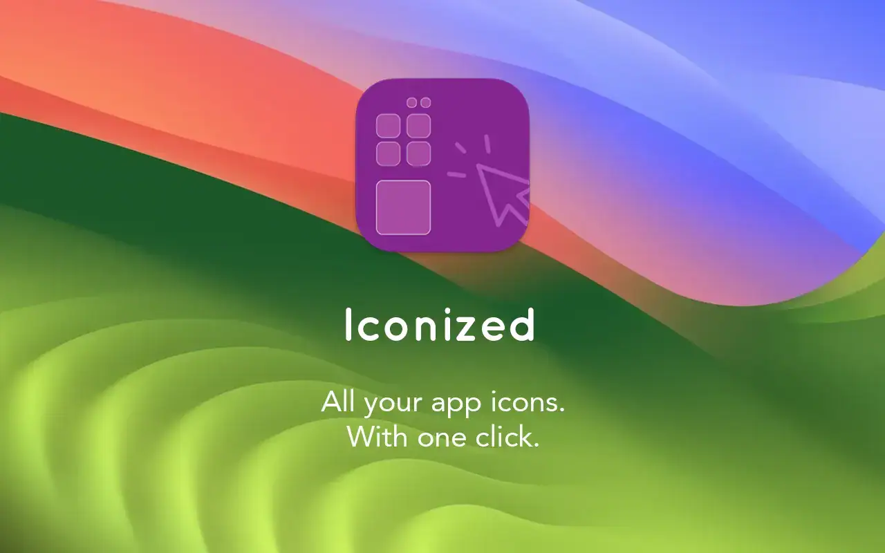 Iconize 1.8.8 Mac Icon Manager Customization Tool