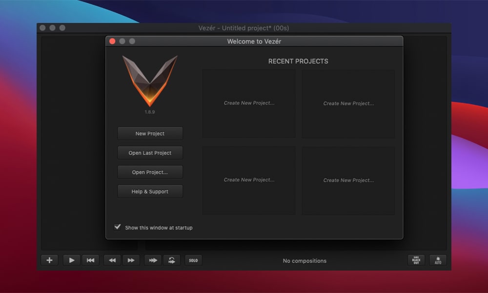 Vezér 1.9.9 Mac MIDI OSC DMX Timeline Automation
