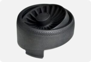 Smoothed finish for MJF parts