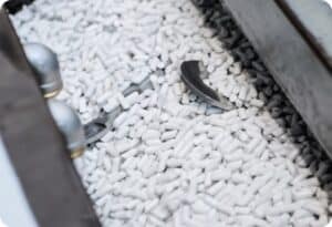 Tumbled finish for MJF parts