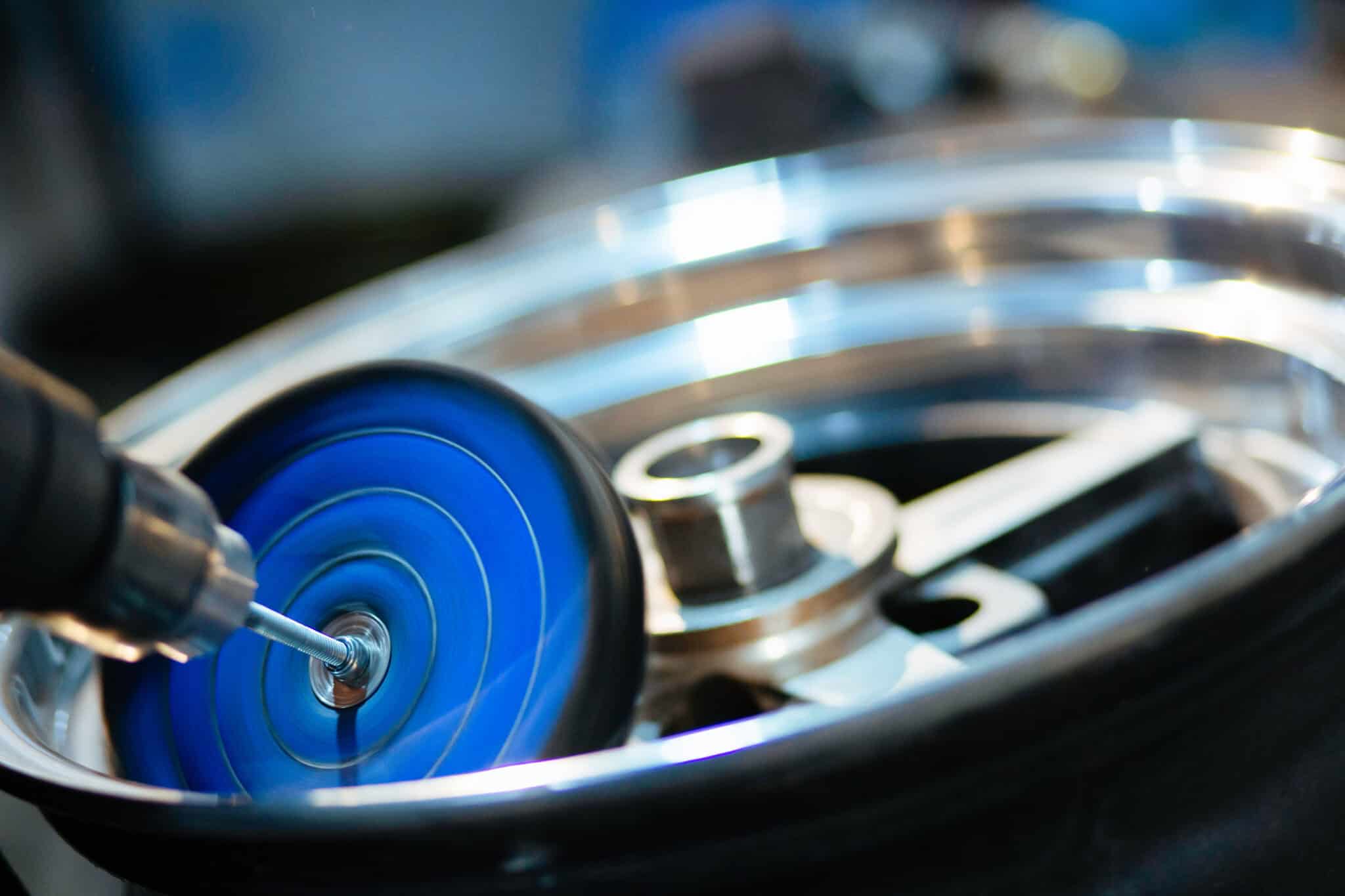 Polished finish for injection molded parts