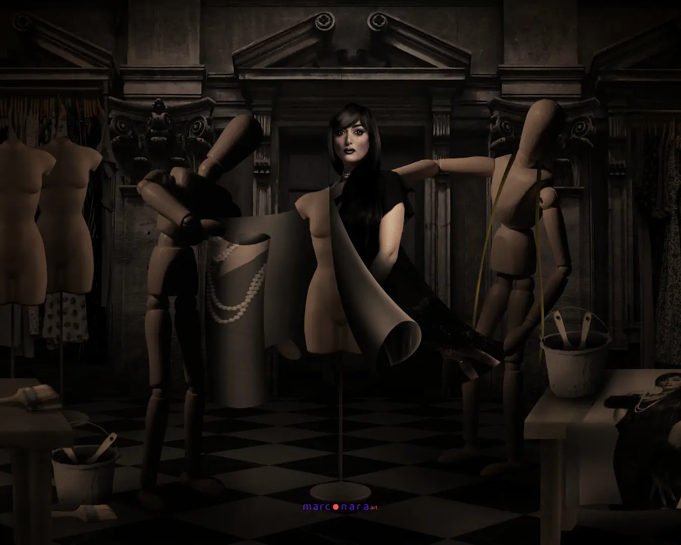 Manichini, l’eleganza del vuoto