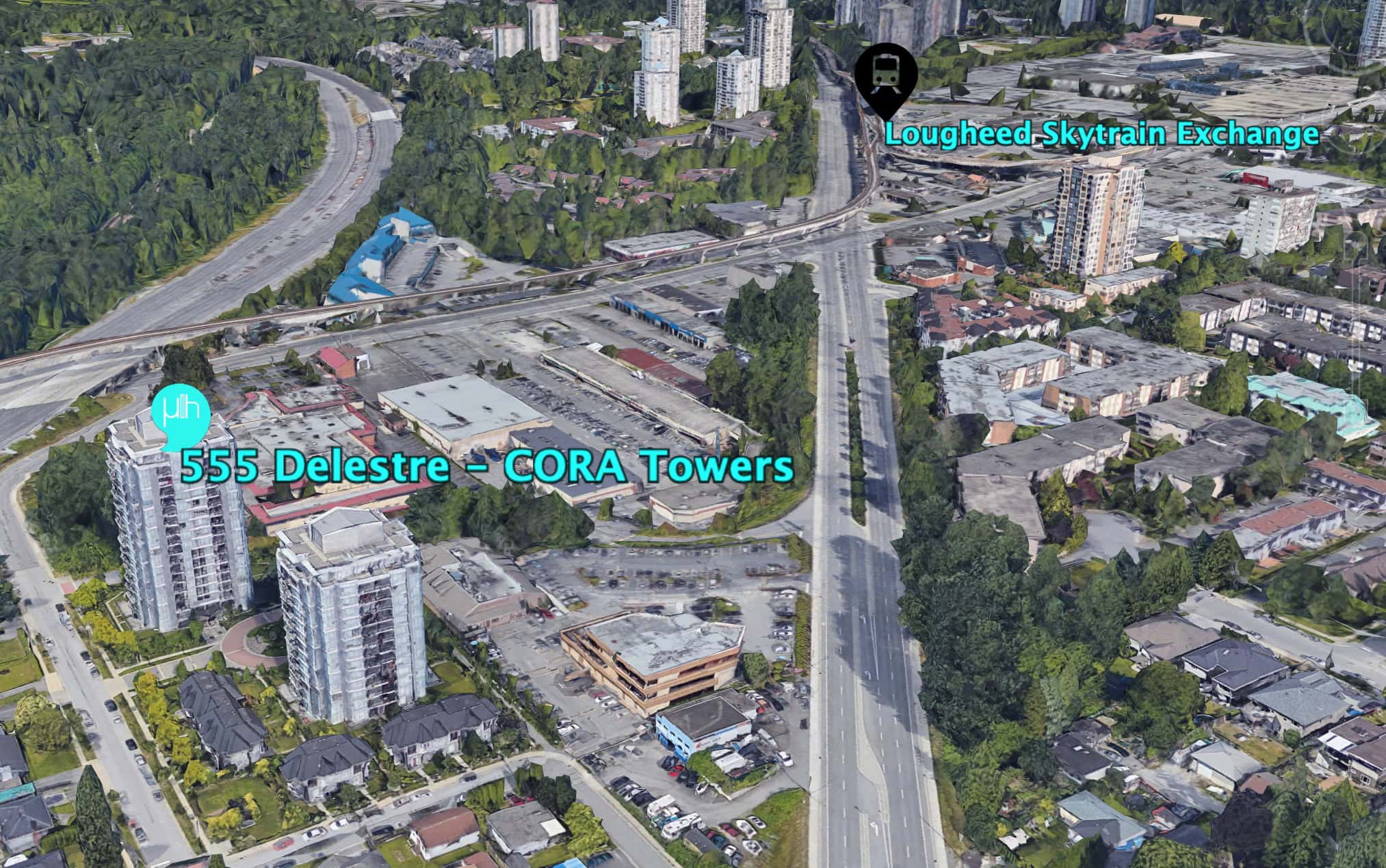 #705 - 555 DELESTRE AVENUE, Coquitlam, British Columbia V3K 0A9, 2 Bedrooms Bedrooms, 7 Rooms Rooms,1 BathroomBathrooms,Condo,SOLD,CORA TOWERS,DELESTRE,6,R2589072