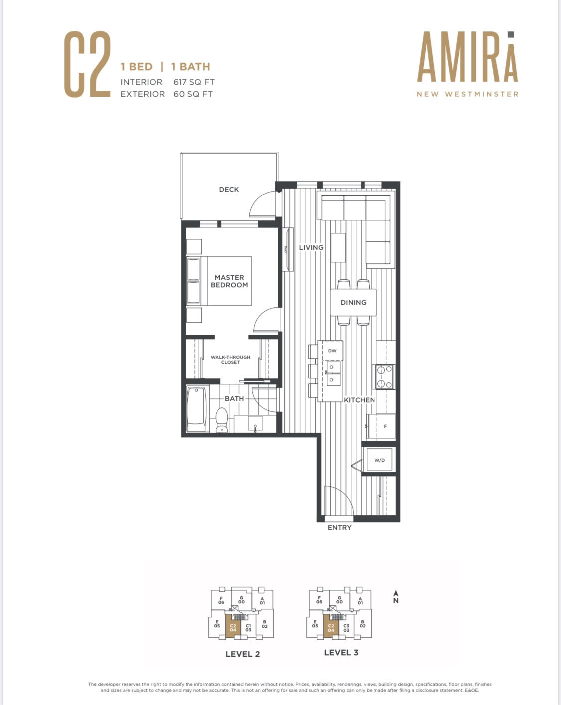 610 Brantford Street, New Westminster, British Columbia V3M 1W7, 1 Bedroom Bedrooms, ,1 BathroomBathrooms,Condo,SOLD,Amira,Brantford,5,1018