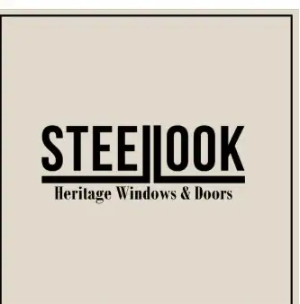 steel look logo