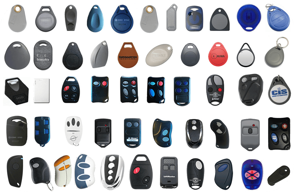 Key fob models for HID Indala Keyscan IoProx