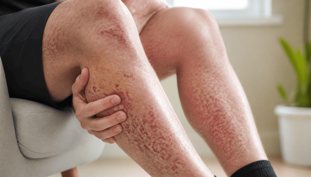Purpura d&rsquo;effort sur les jambes : photos, causes et conseils pratiques