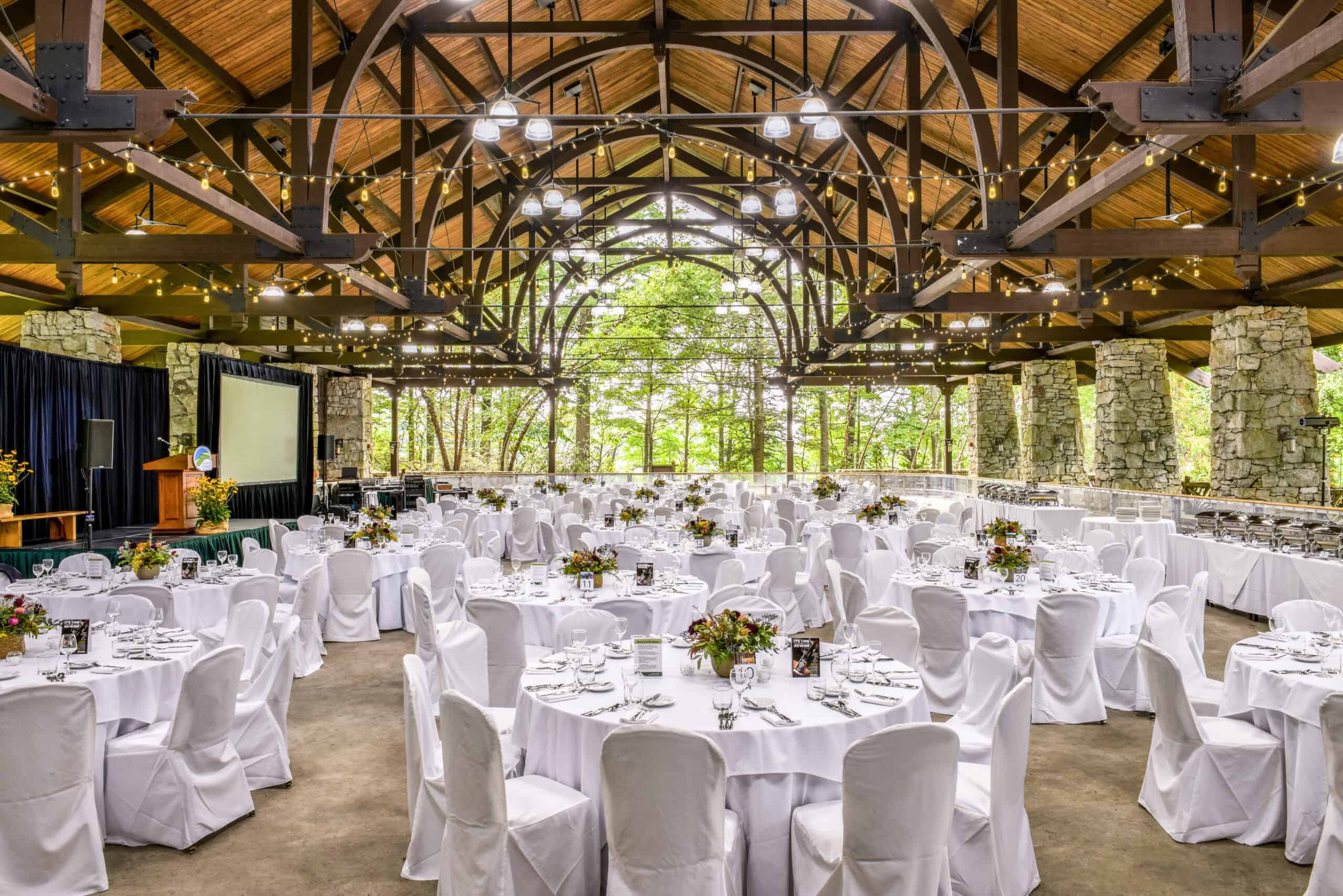 Open-Air Pavilion Set for as a Charity Venue in New York