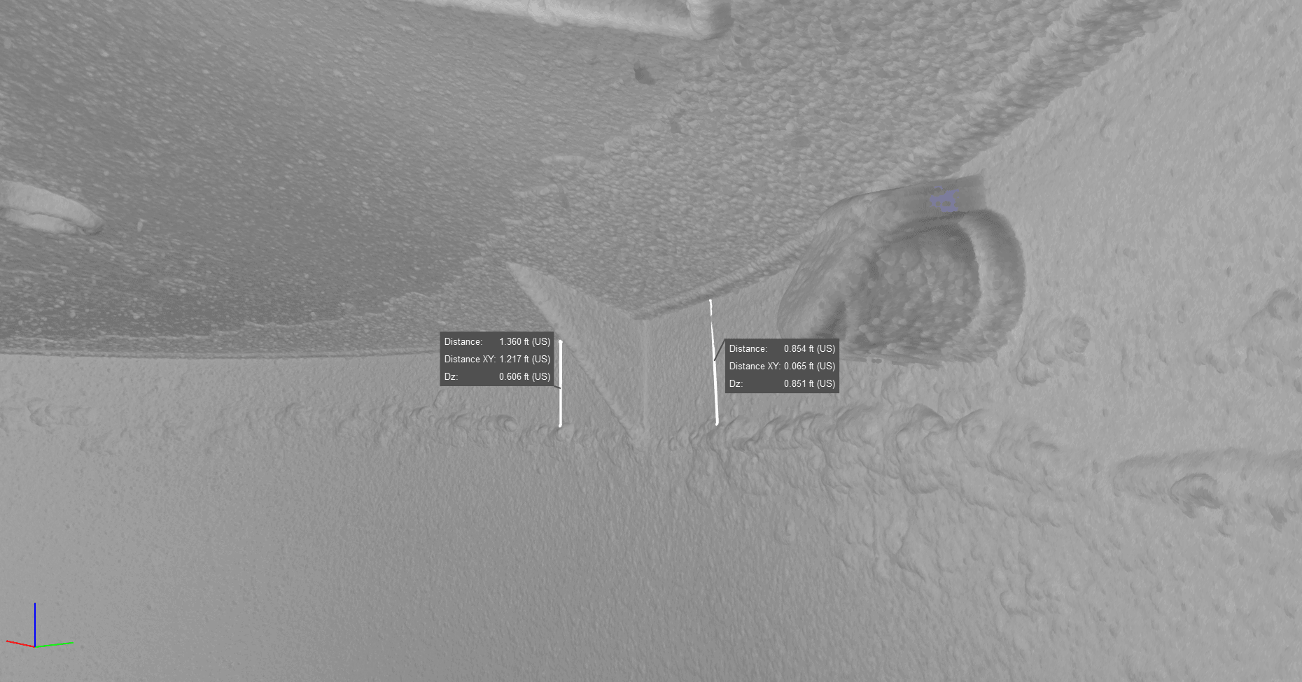 Deposit measurements