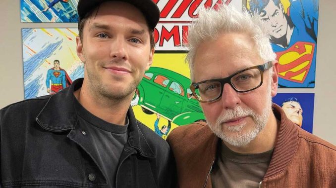 nicholas-hoult-james-gunn-superman-legacy nicholas hoult james gunn superman legacy
