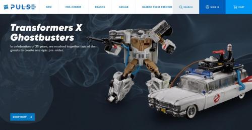 ghostbusters transformers hasbro pulse
