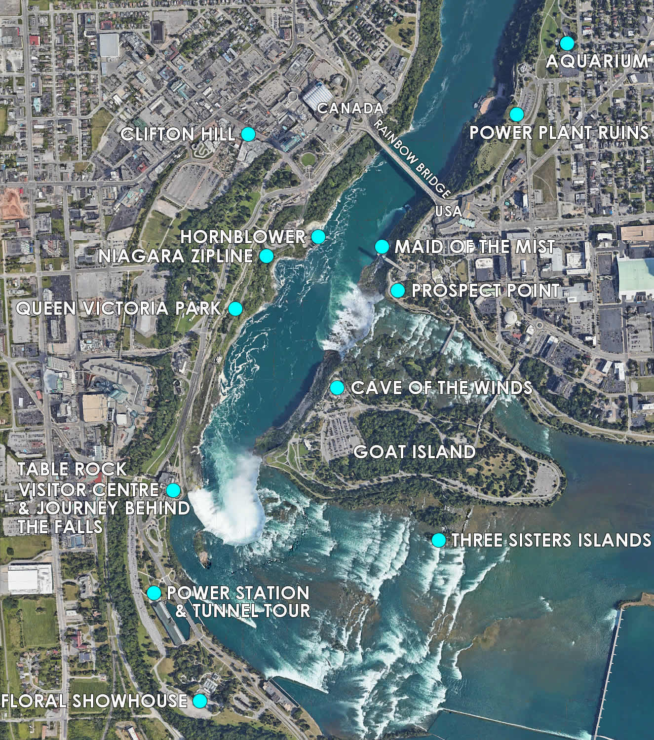 Niagara Falls Interactive Map - Niagara Falls Attractions 1325x1500 1