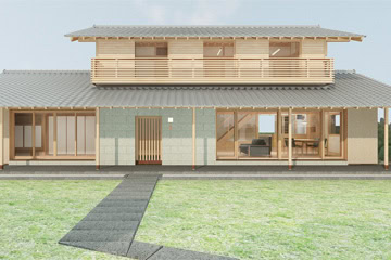 【建築】施工実績　岐阜県高山市・木戸脇果樹園 オーチャードハウス（喫茶・物販店舗）