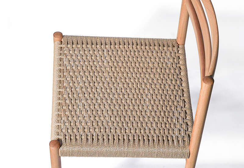 ペーパーコードの座面