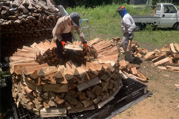 【建築】シルヴァンクラブイベント　薪スイス積みワークショップ[9月23日（火・祝）]