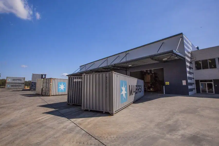 Shipping crates when moving from Brisbane