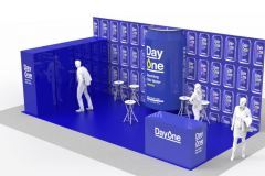 Trade Show Booth Day One