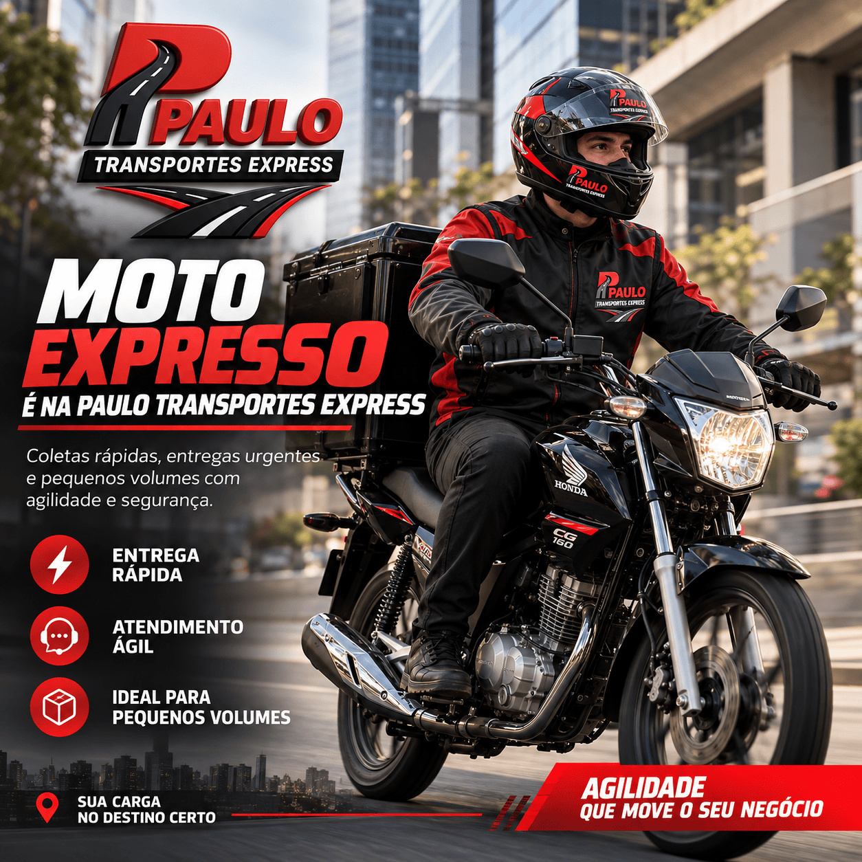 Moto Expresso BH - Paulo Transportes Express