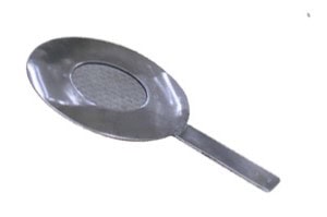 Temporary plate strainer