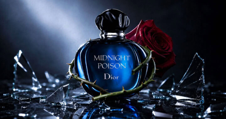 Dior Midnight Poison: Blue Glass and the Dark Rose of Dior