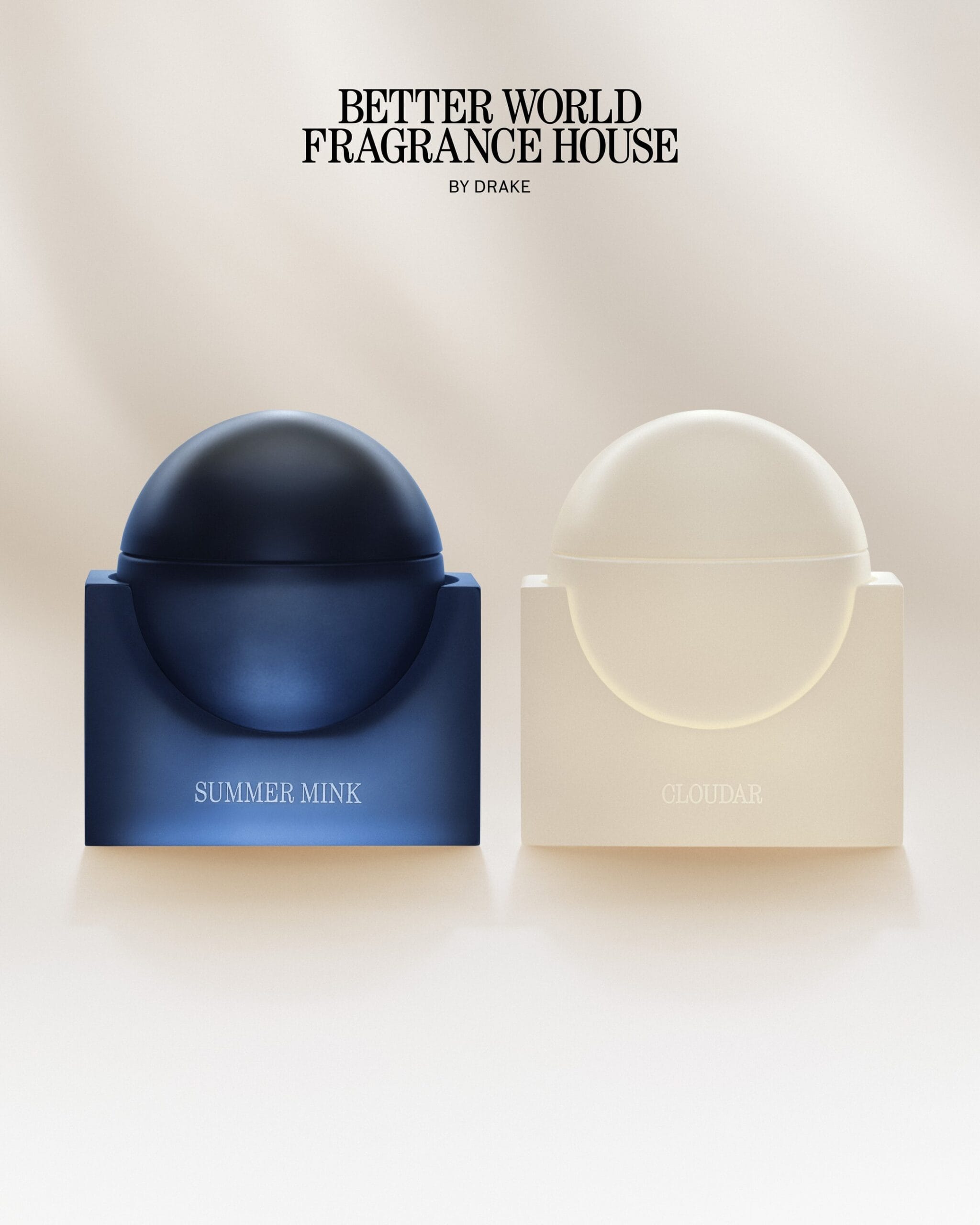 Cloudar and Summer Mink Eau de Parfum bottles by Better World Fragrance House