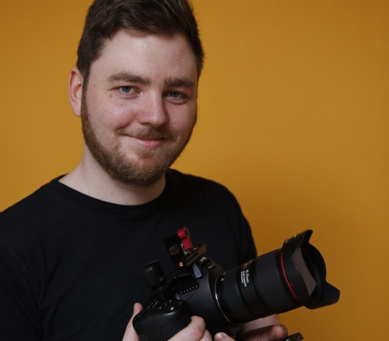 Portrait mit Kamera Portrait mit Kamera