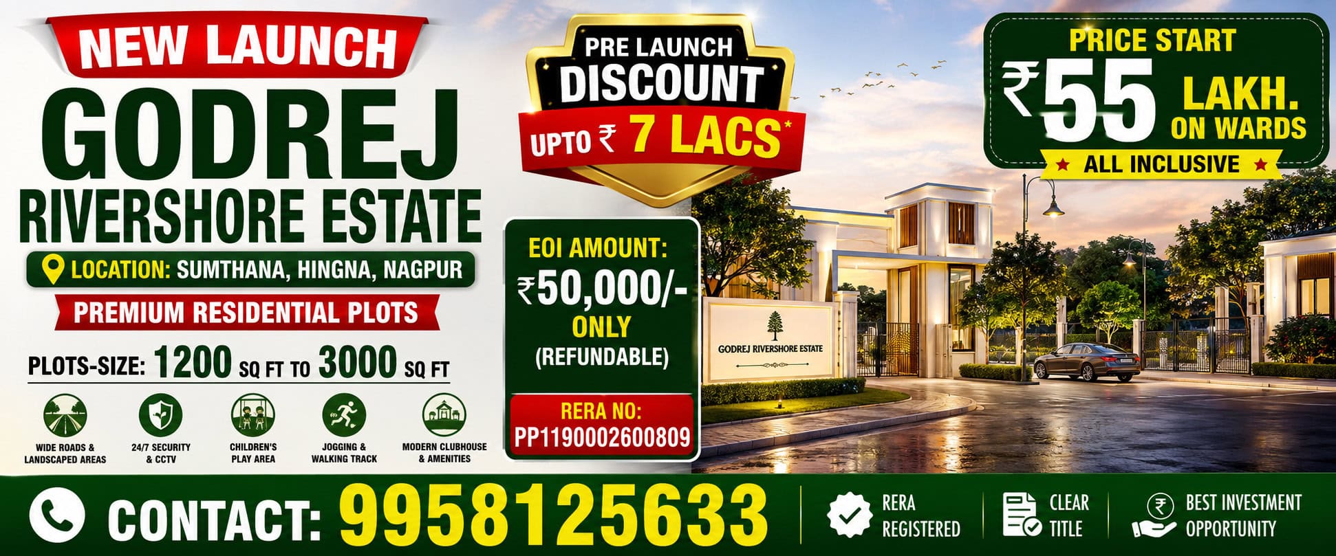 Godrej rivershore estate banner photo new price
