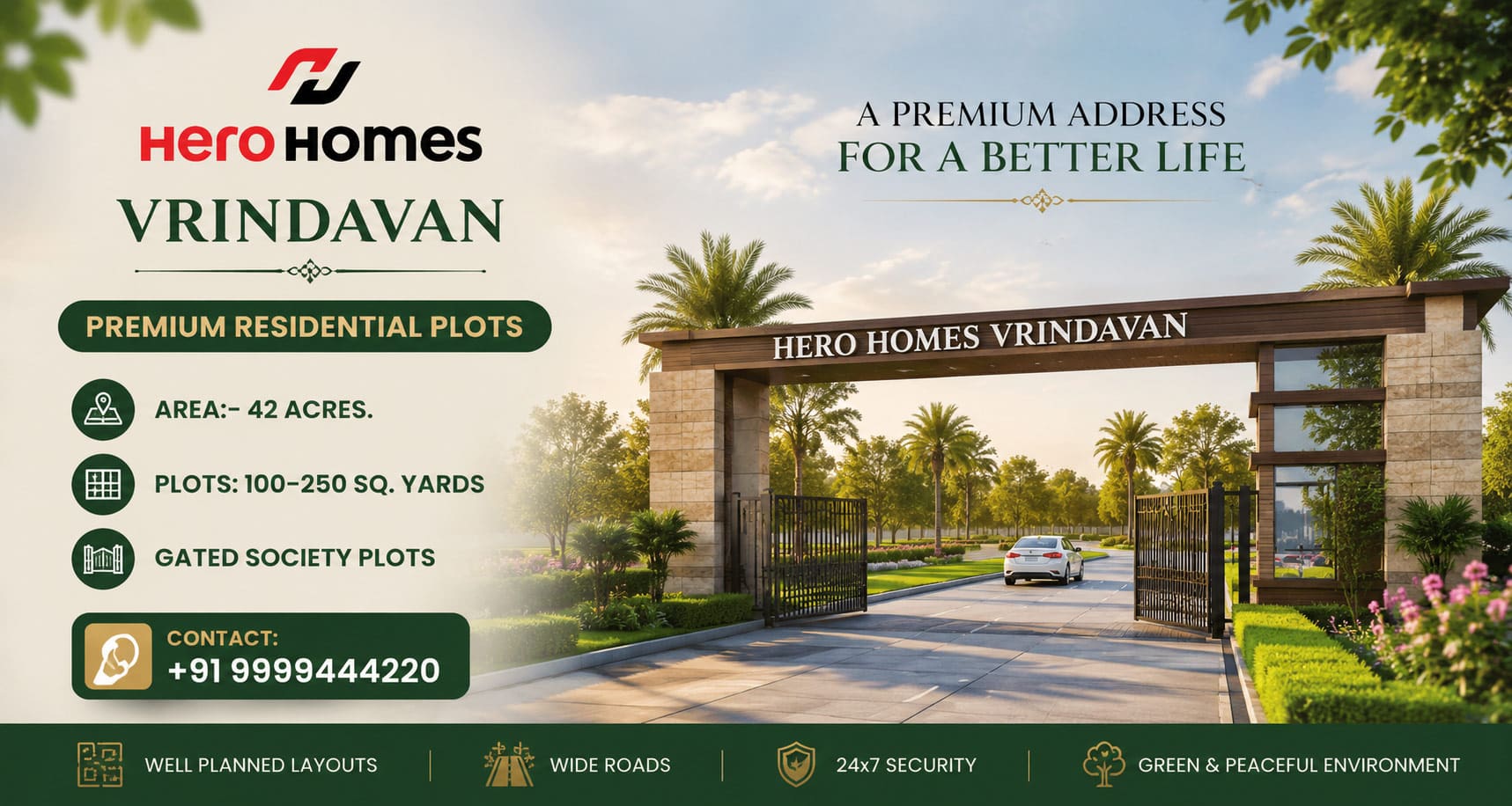 Hero homes vrindavan