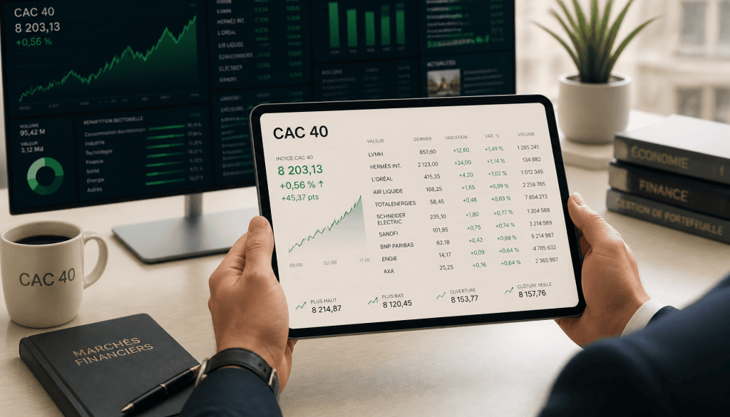 cac 40 entreprises classement