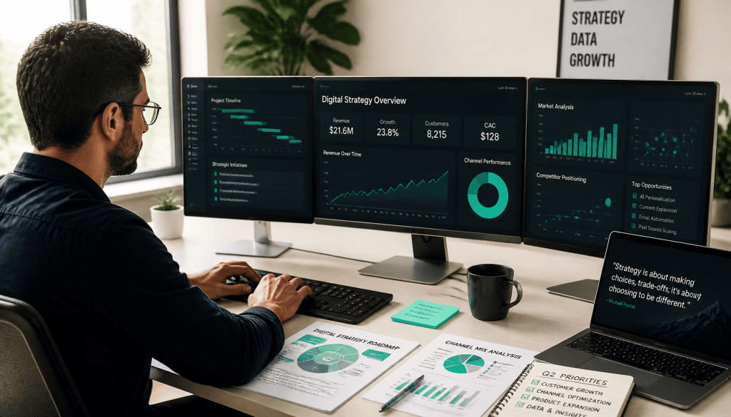 consultant en stratégie digitale