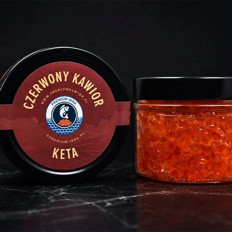 Икра дикого лосося кеты премиум-класса 50 г — полезная и роскошная