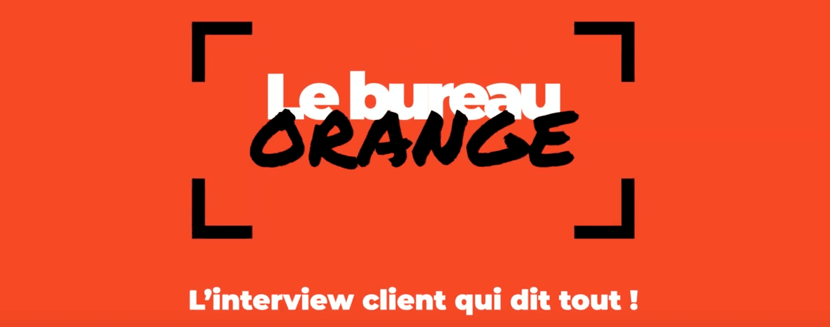 Le bureau orange