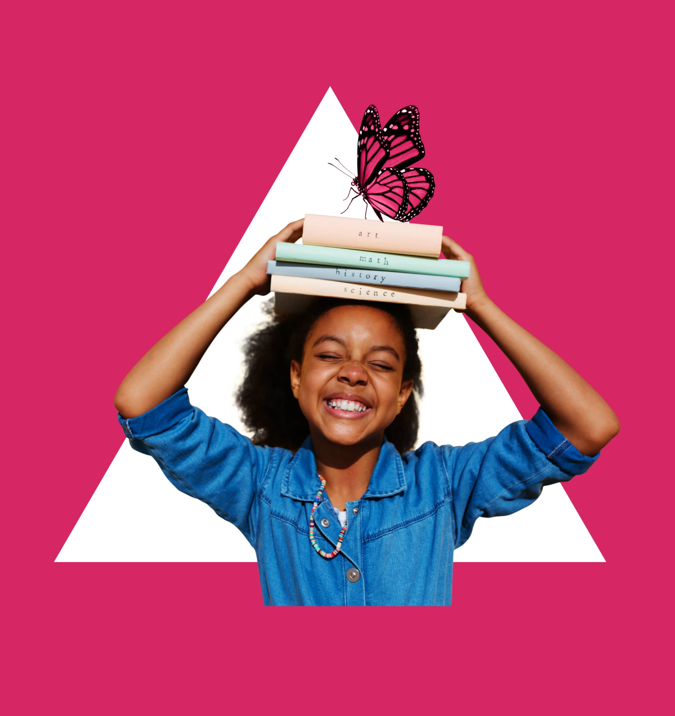 OnCourse smiling student learning website design