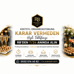 Açılış Kokteyl İkramlıkları ve Eksiksiz Organizasyon Hizmeti | 7/24 Anında Teklif