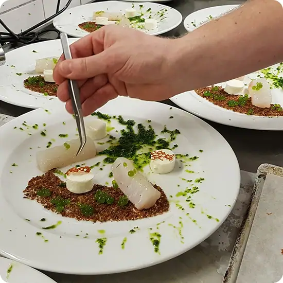 Flotte retter hos restaurant parken i esbjerg