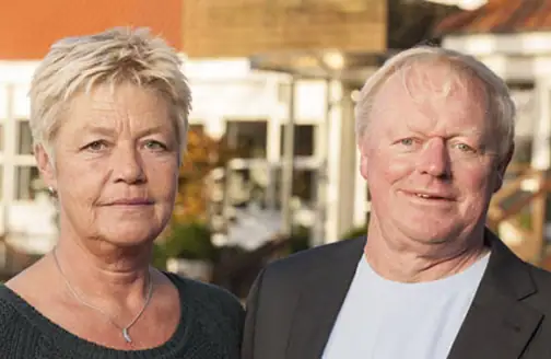 Ejeren af restaurant parken Ulla og Henning