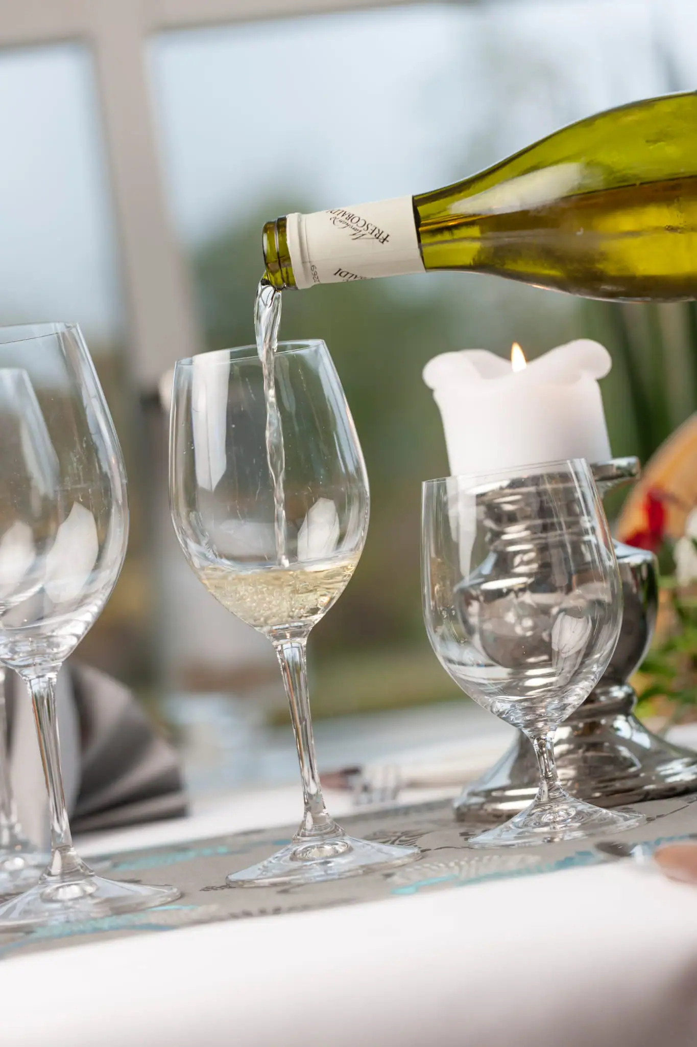 hvidvin og andre drikkevarer til dit selskabsevent