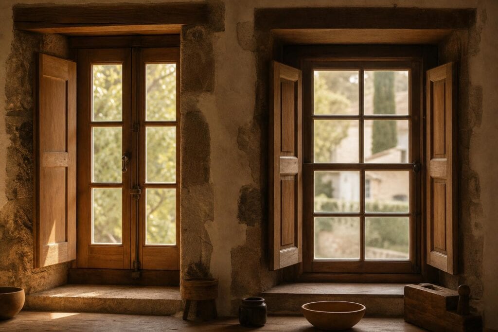 Fenêtre à la française ou à l’anglaise : laquelle choisir pour votre maison
