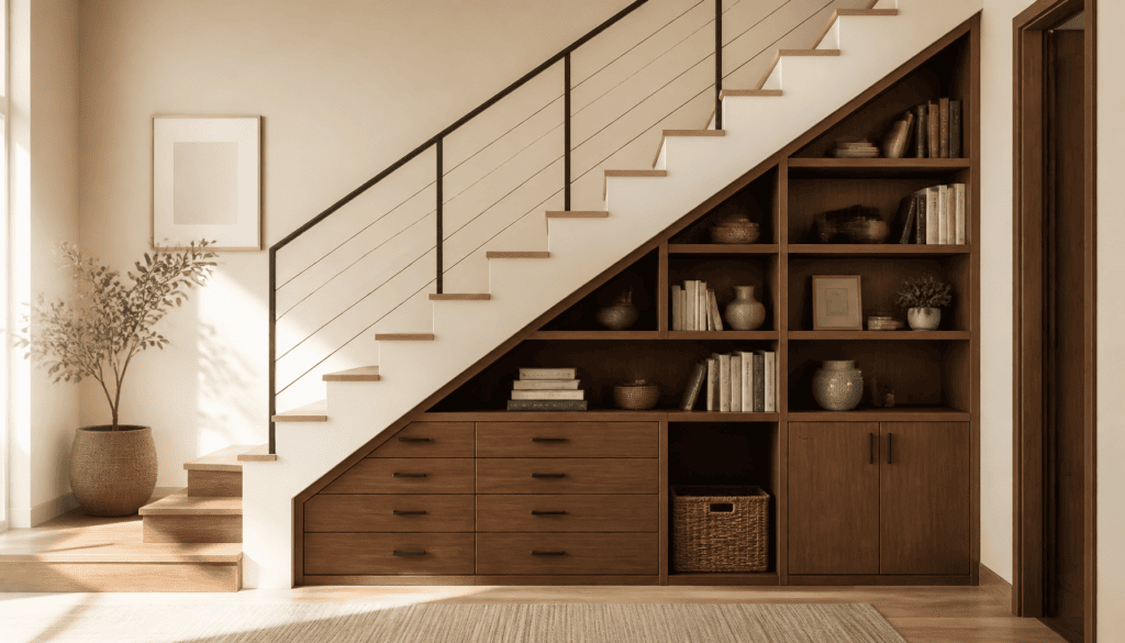 aménager sous un escalier