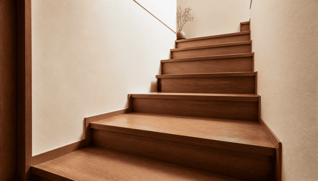 escalier à pas japonais