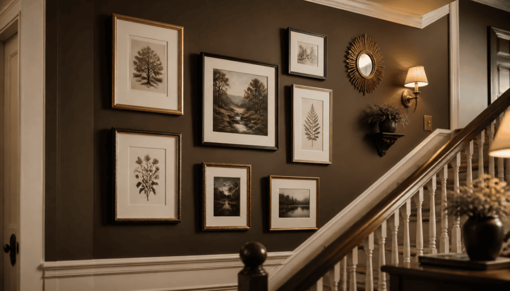 idée déco escalier mur
