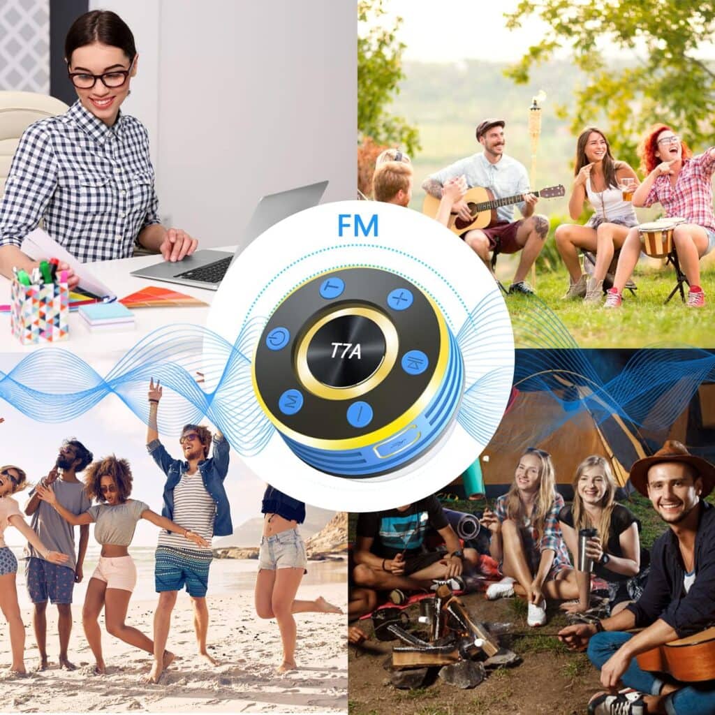 Rulefiss wireless speaker T7A official website