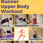 runner upper body workout female
