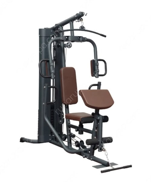 Berwyn Set Alat Fitness Multifungsi B1 68 Kg - Abu Abu/Biru