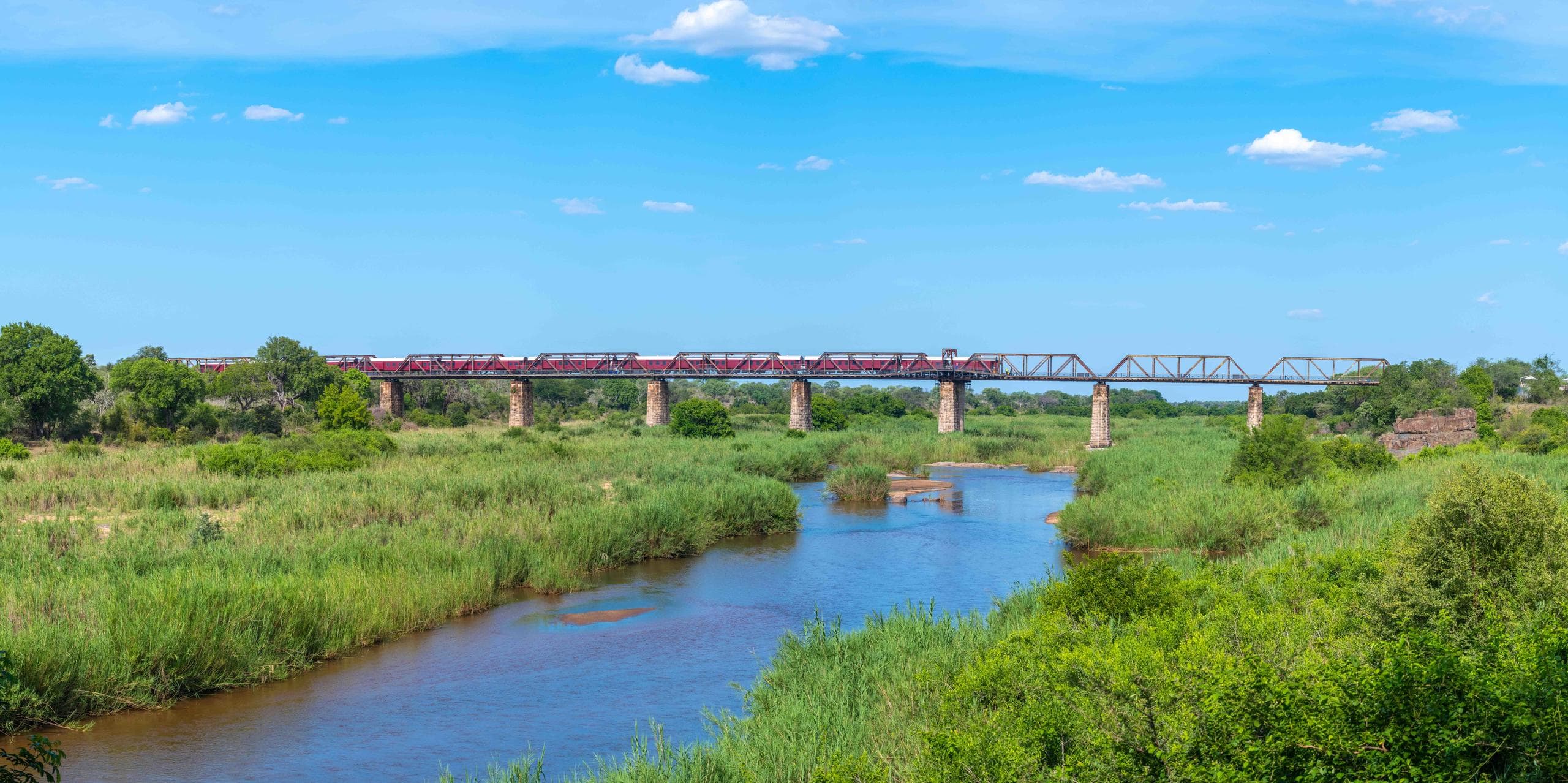 kruger shalati train on the bridge images 5