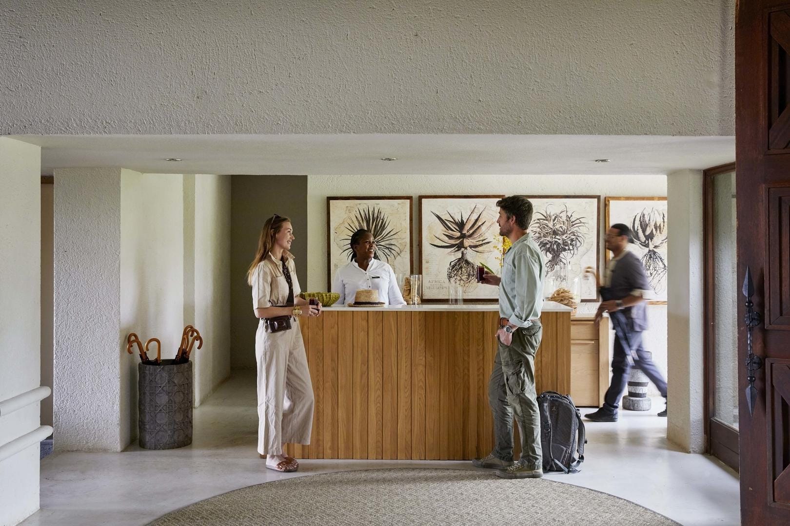 Lion Sands Narina Lodge Reception