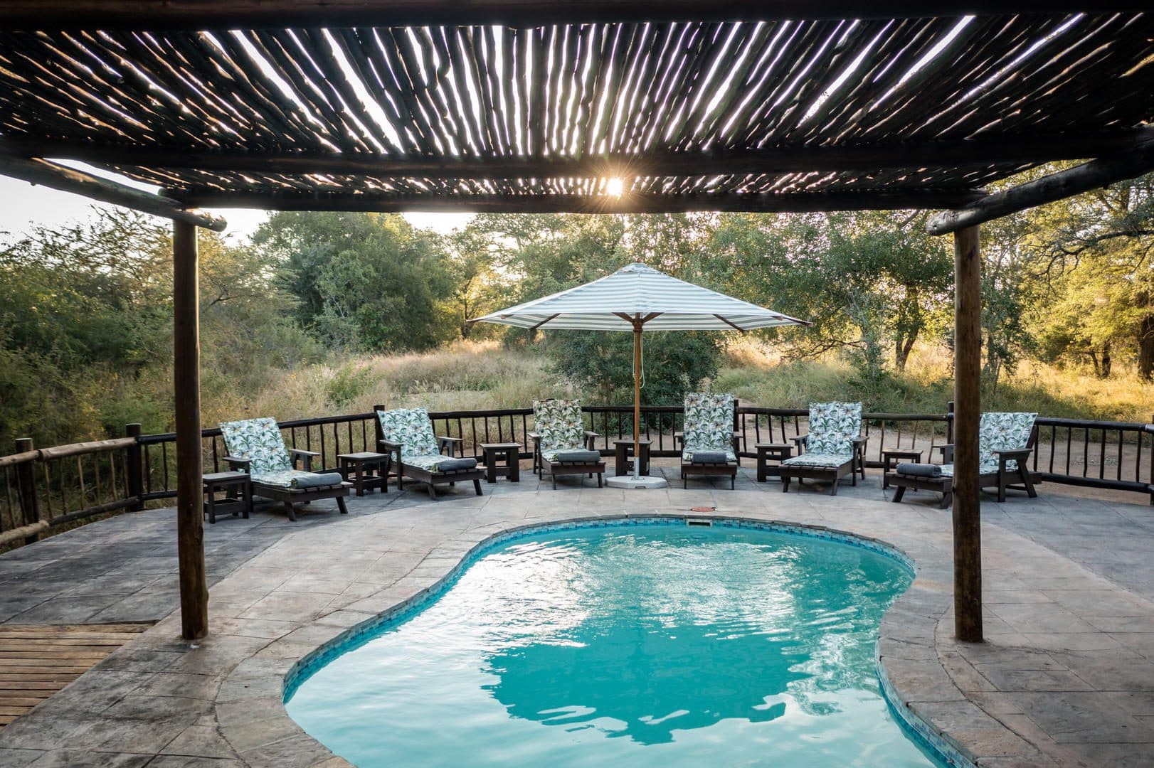 Pool Sun lounge Area