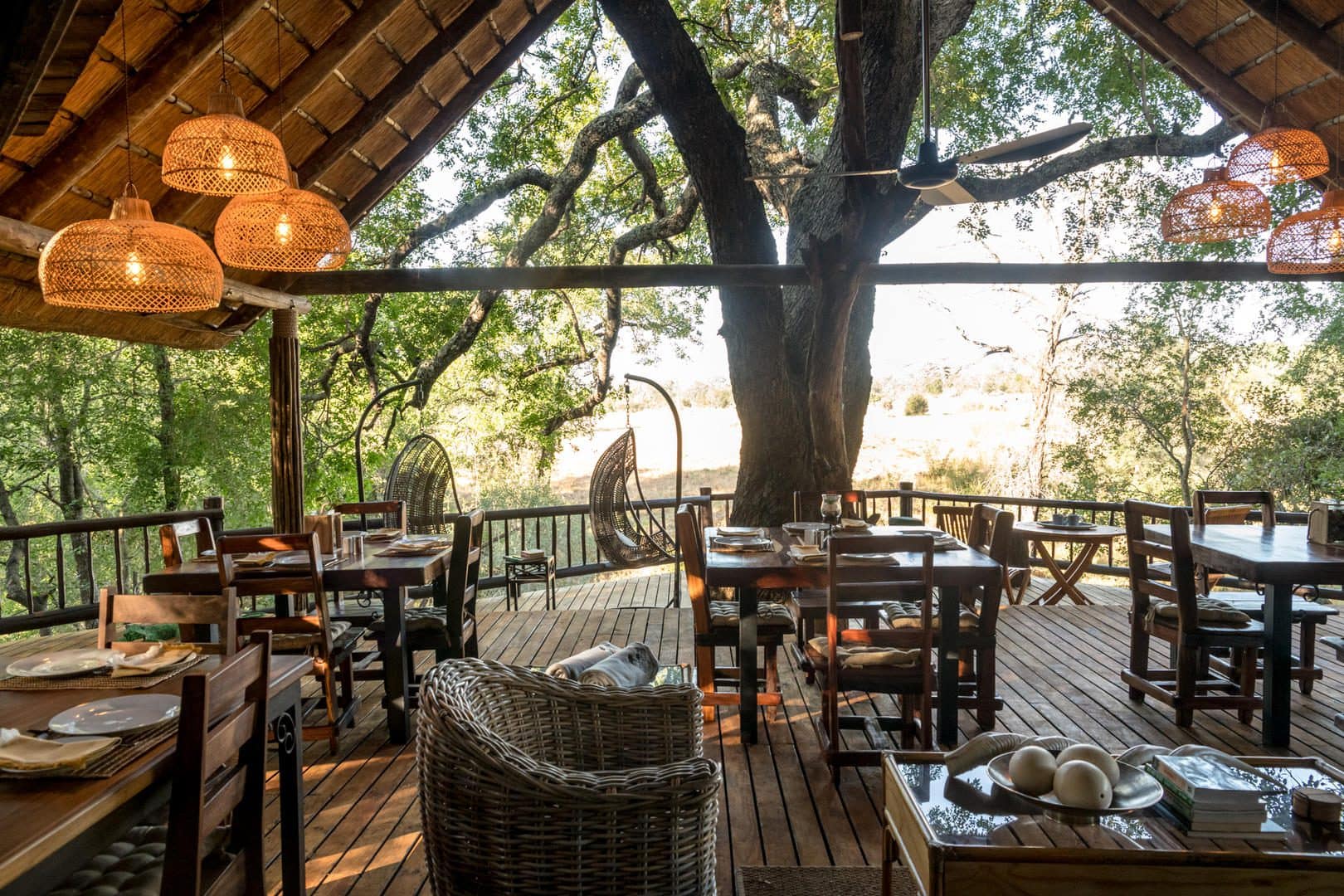 The Main Lodge Dining Area